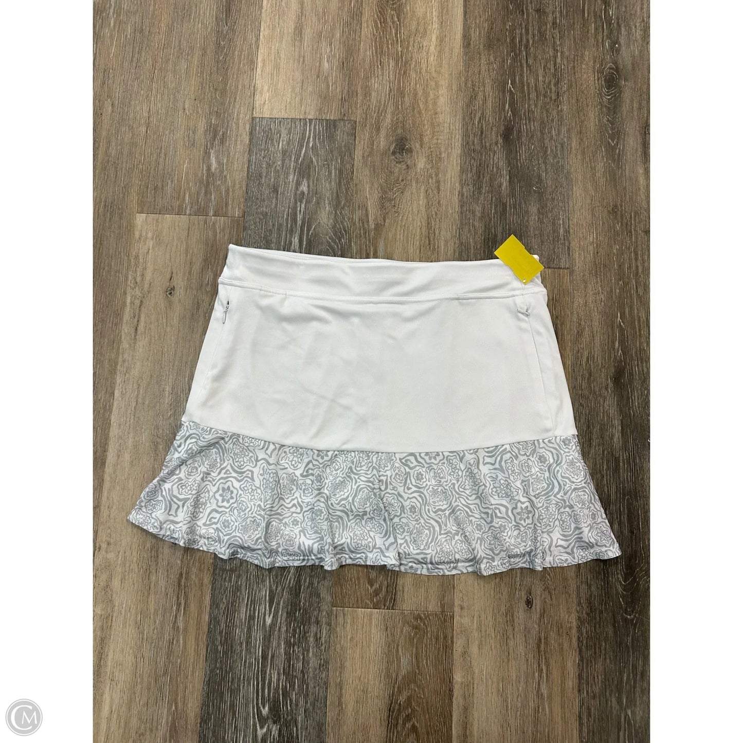 Athletic Skort By Pga Tour In White, Size: L