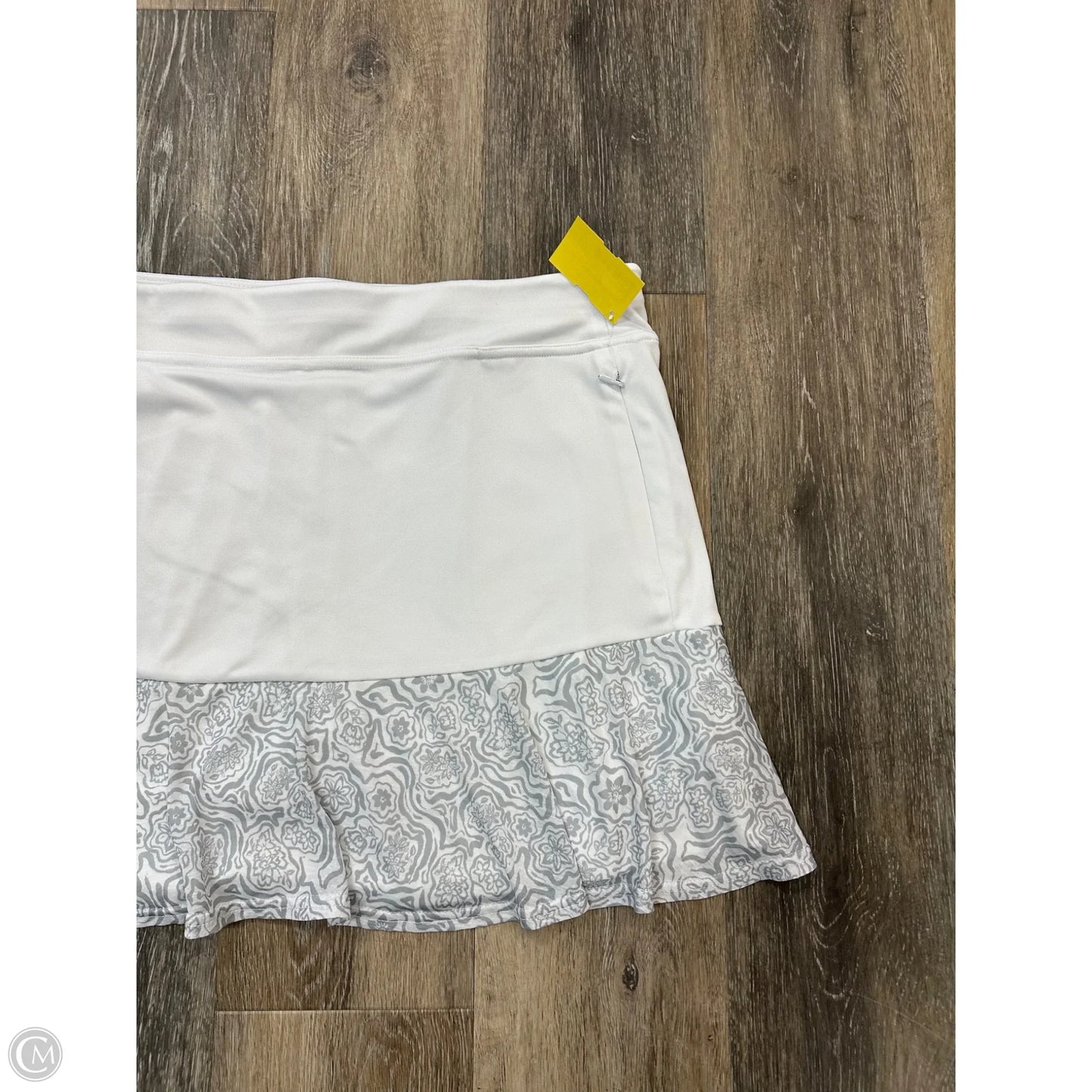 Athletic Skort By Pga Tour In White, Size: L