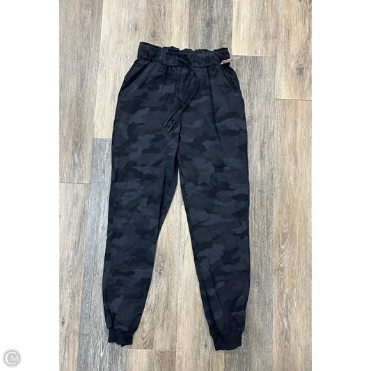 -Athletic Pants By Lululemon In Camouflage Print, Size: 4