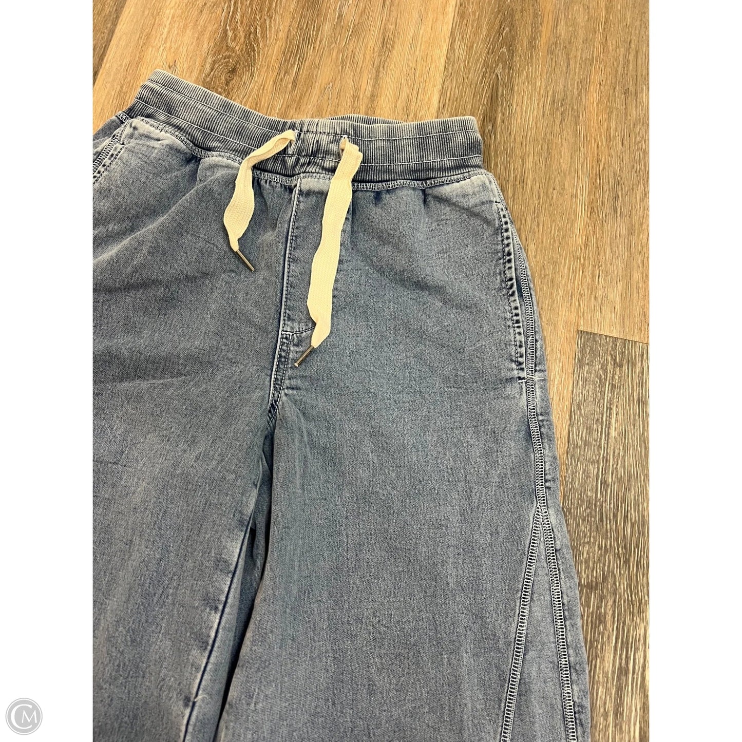 Pants Wide Leg By Aerie In Blue, Size: Xxs