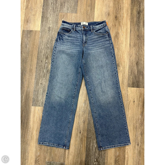 Jeans Wide Leg By Bke In Blue Denim, Size: 4/27