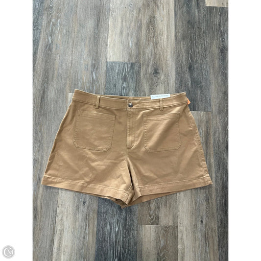 Shorts By Loft In Tan, Size: 16