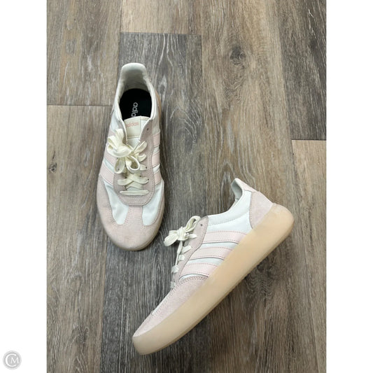 Shoes Sneakers By Adidas In Pink & White, Size: 7.5