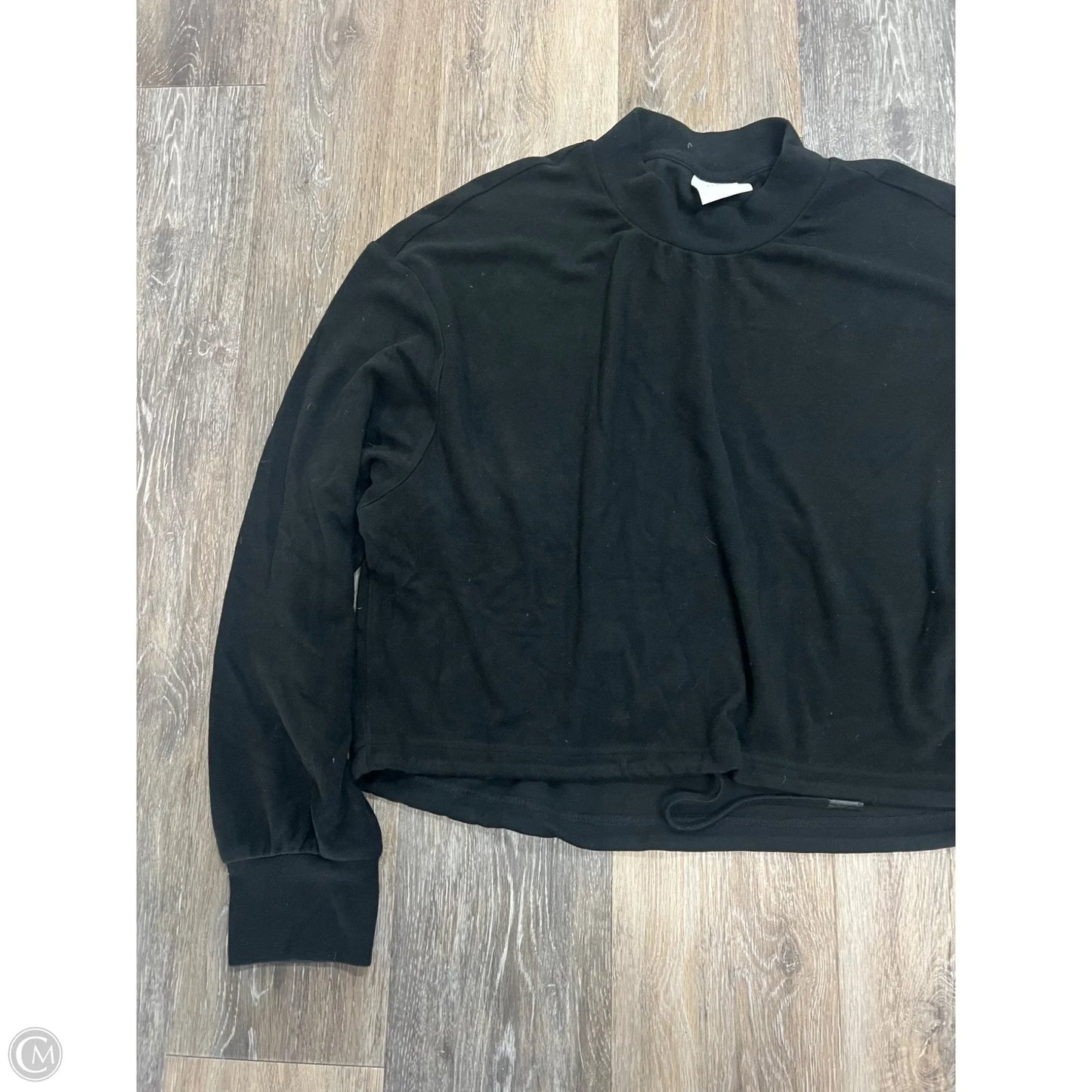Sweatshirt Collar By Varley In Black, Size: M