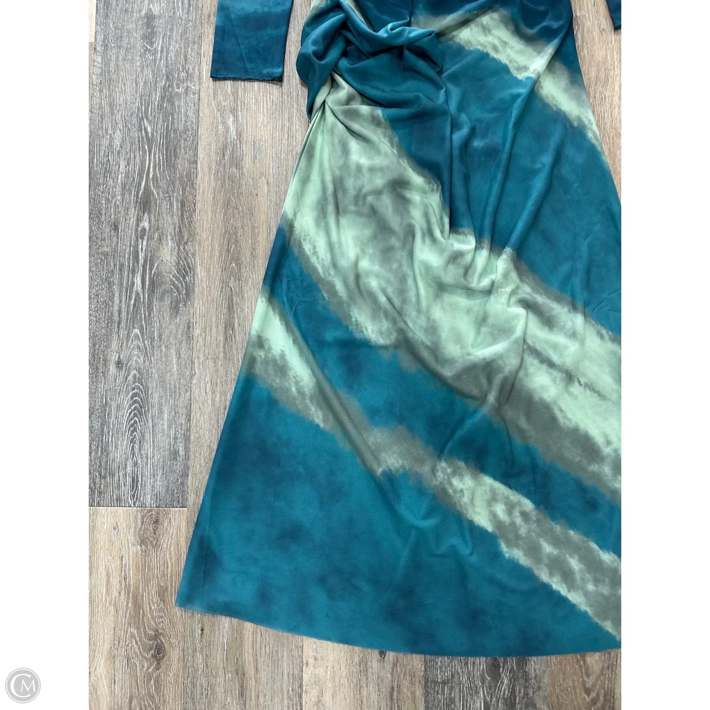 Dress Party Long By Luxurly In Tie Dye Print, Size: L