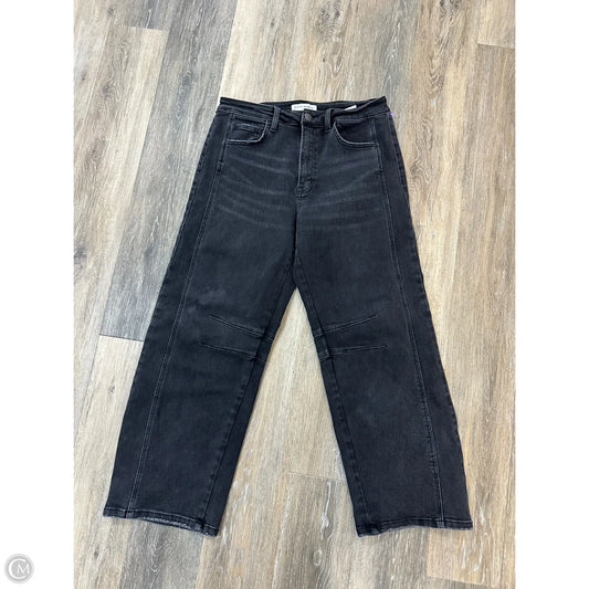 Jeans Boyfriend By Flying Monkey In Black Denim, Size: 10