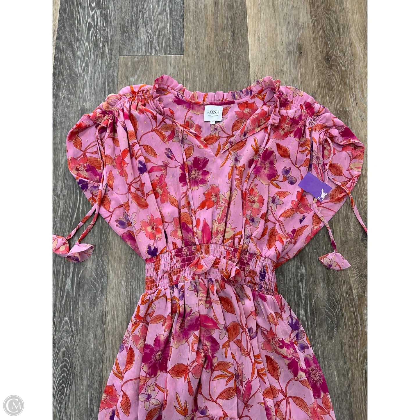 Dress Designer By Misa In Pink, Size: S