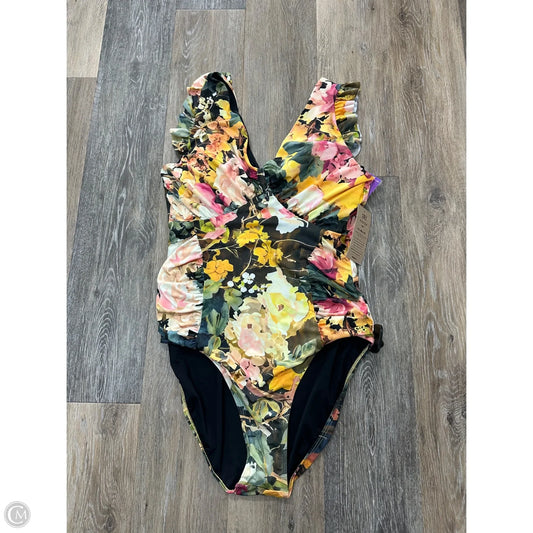 Swimsuit By Albion In Floral Print, Size: L