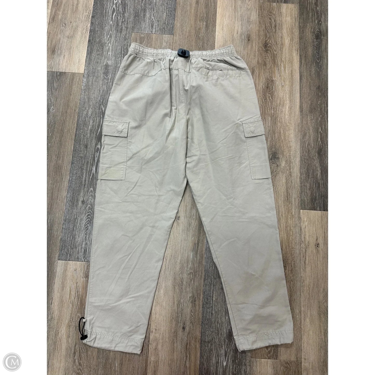Athletic Pants By Nike Apparel In Tan, Size: M