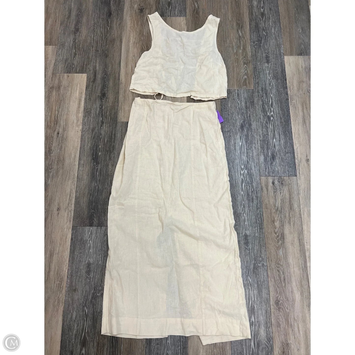 Skirt Set 2pc By Free People In Yellow, Size: M