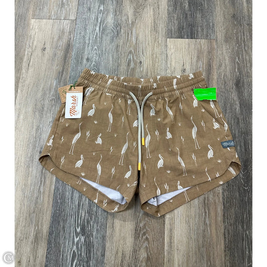 -Shorts By Marsh Wear In Animal Print, Size: S