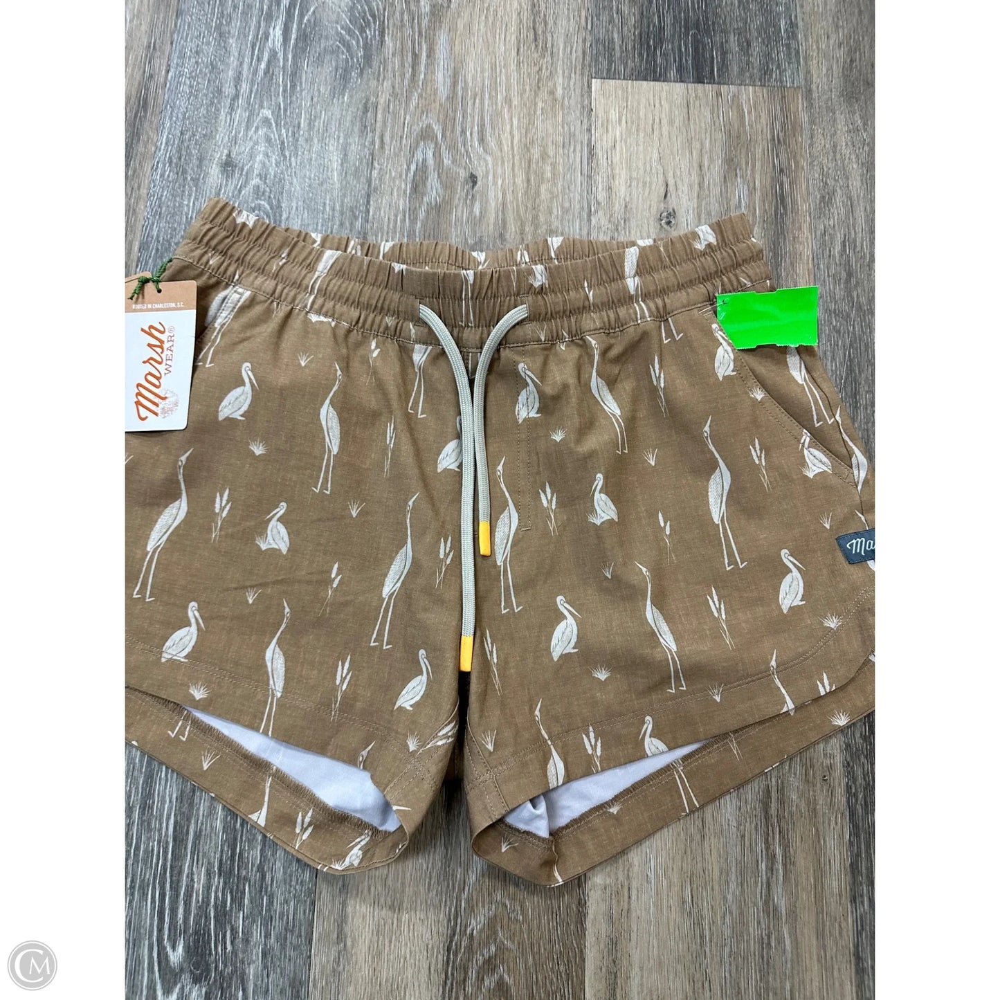 -Shorts By Marsh Wear In Animal Print, Size: S