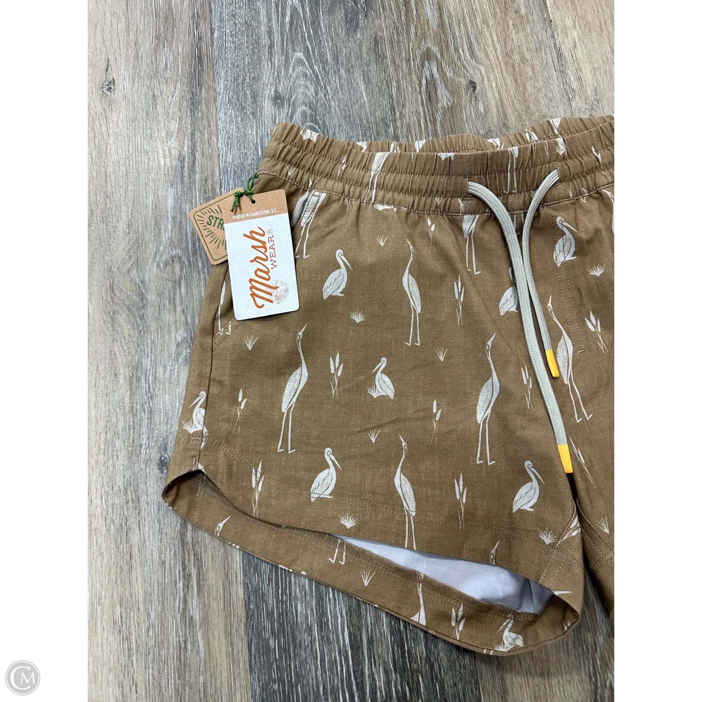 -Shorts By Marsh Wear In Animal Print, Size: S