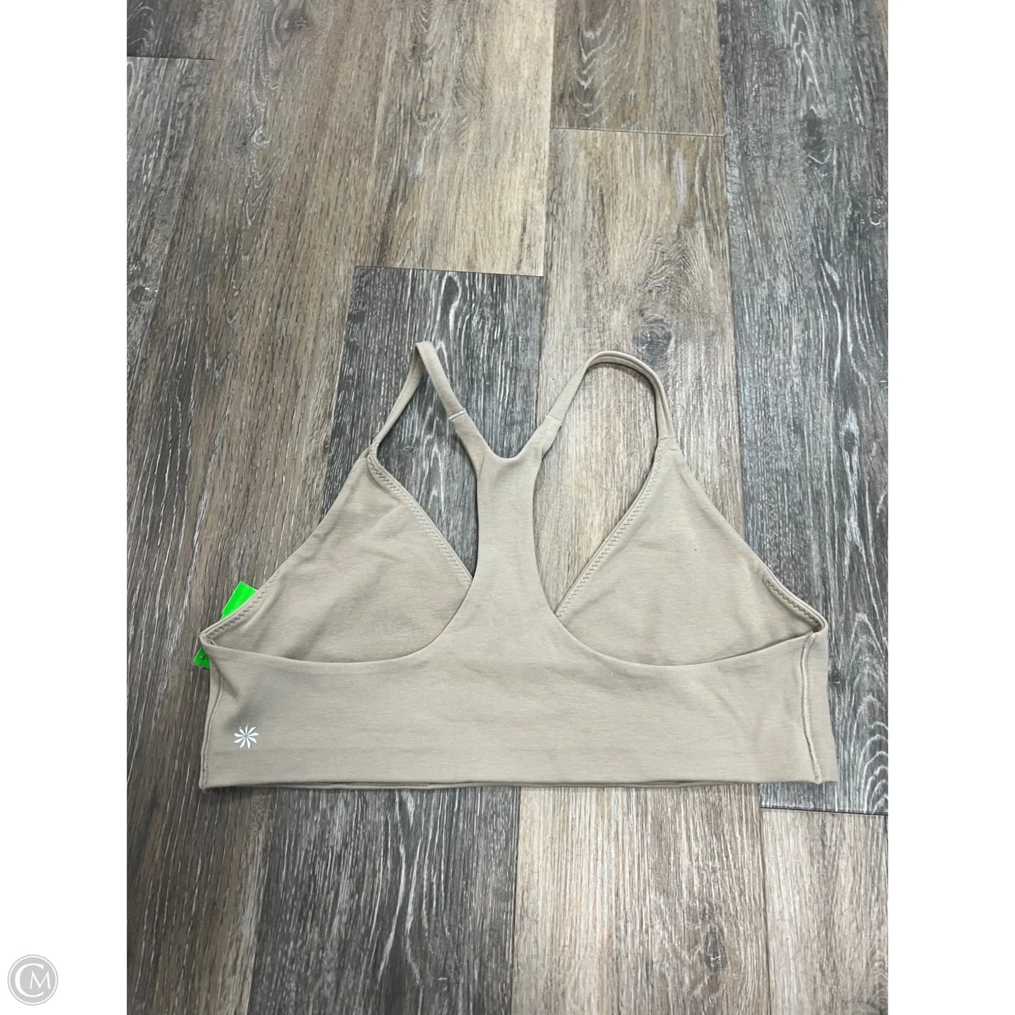 Athletic Bra By Athleta In Tan, Size: Xl