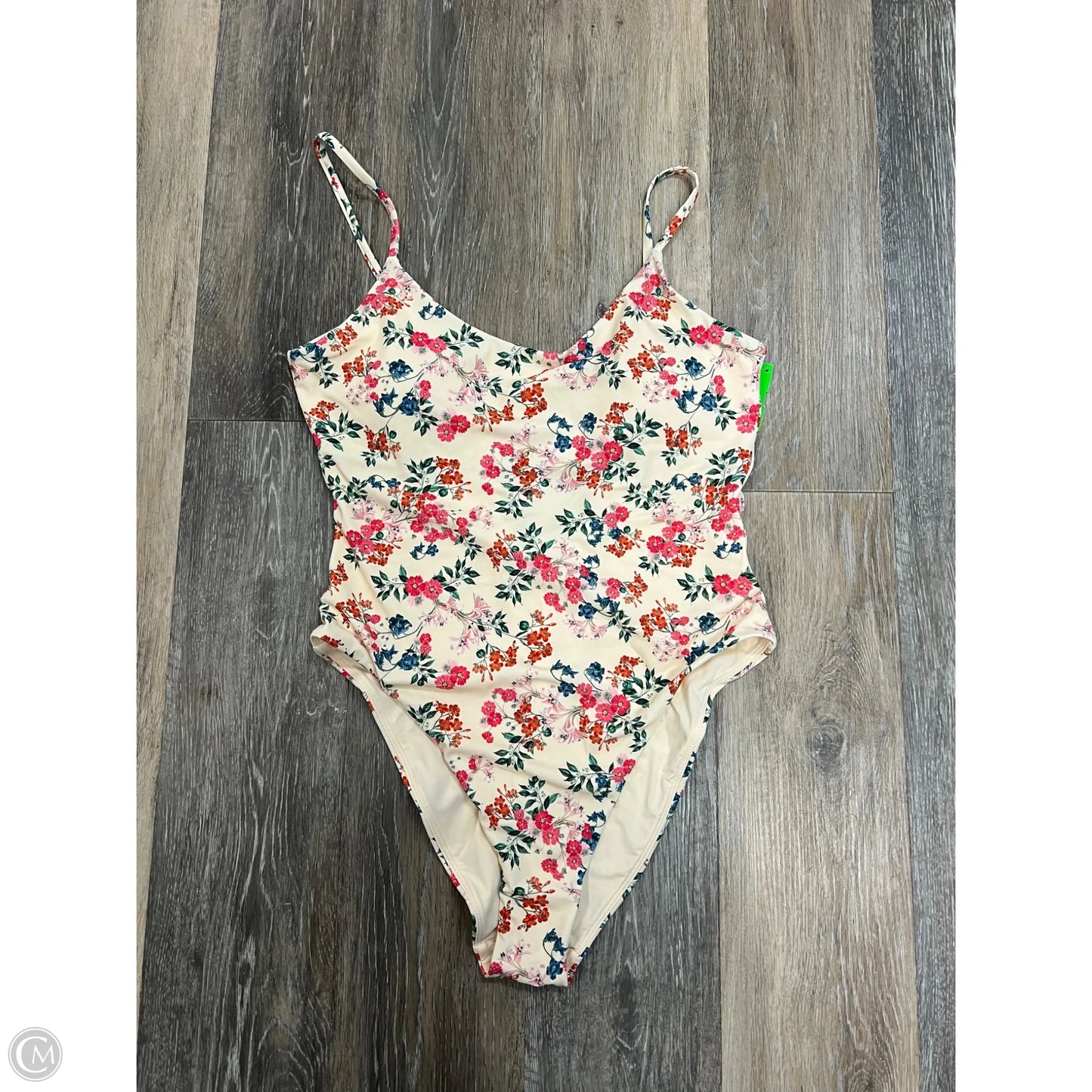 Swimsuit By Andie In Floral Print, Size: L