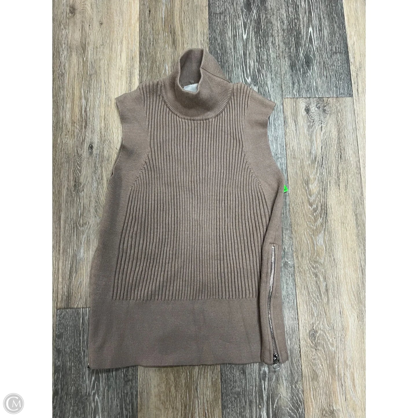 Vest Sweater By Varley In Brown, Size: Xs