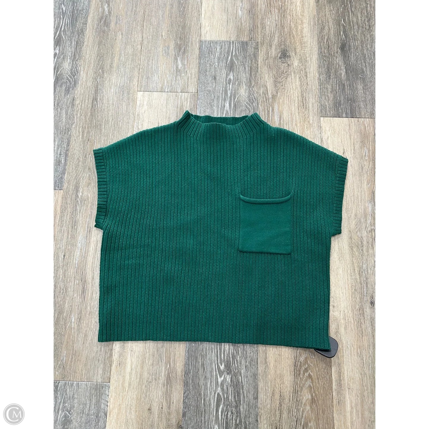 Vest Sweater By Eesome In Green, Size: S