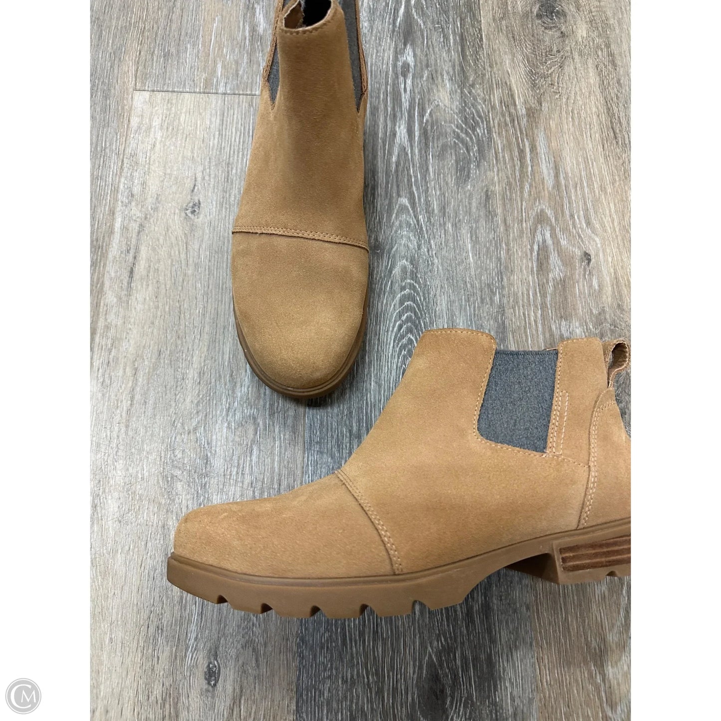 Boots Ankle Flats By Sorel In Tan, Size: 10.5