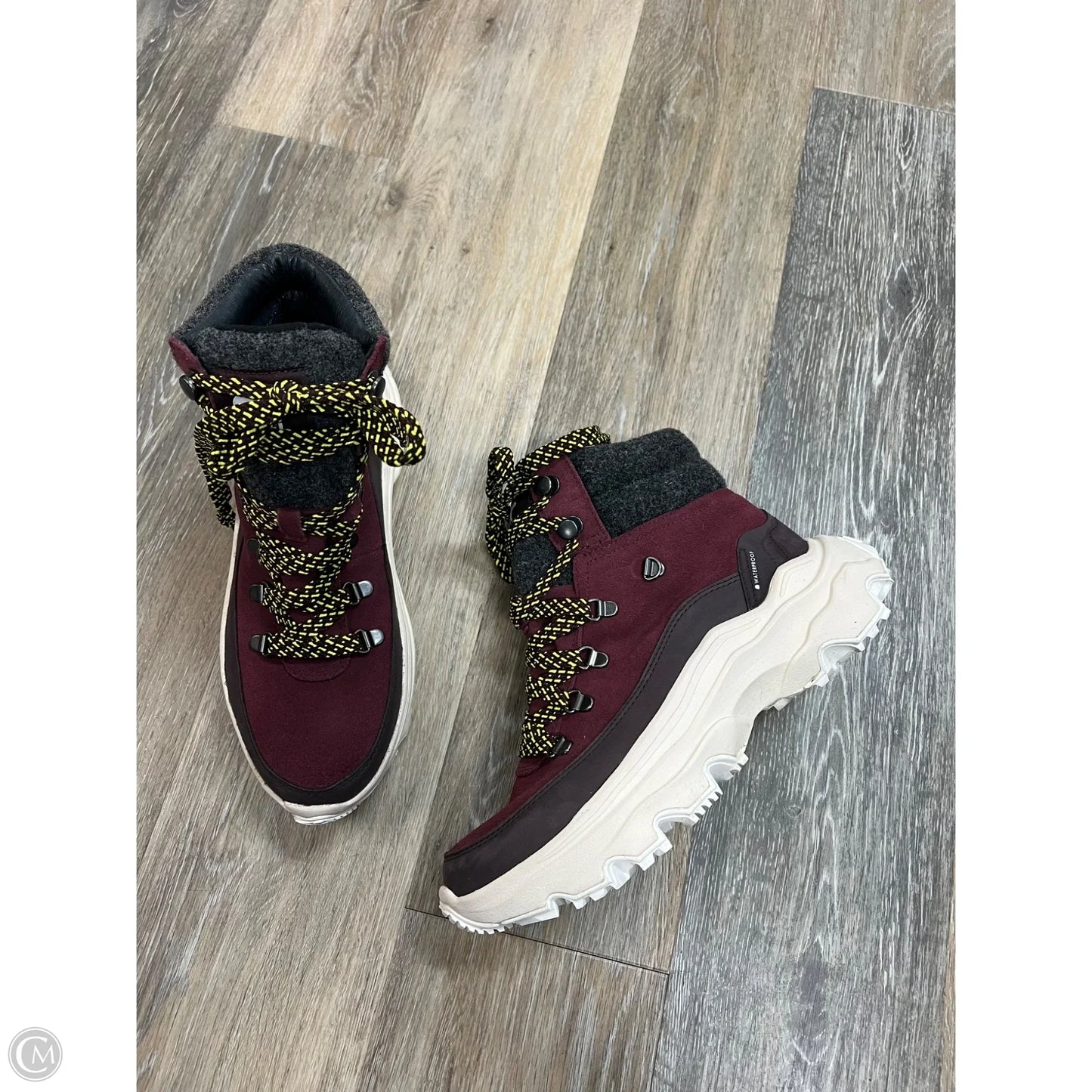 Boots Snow By Sorel In Maroon, Size: 9.5