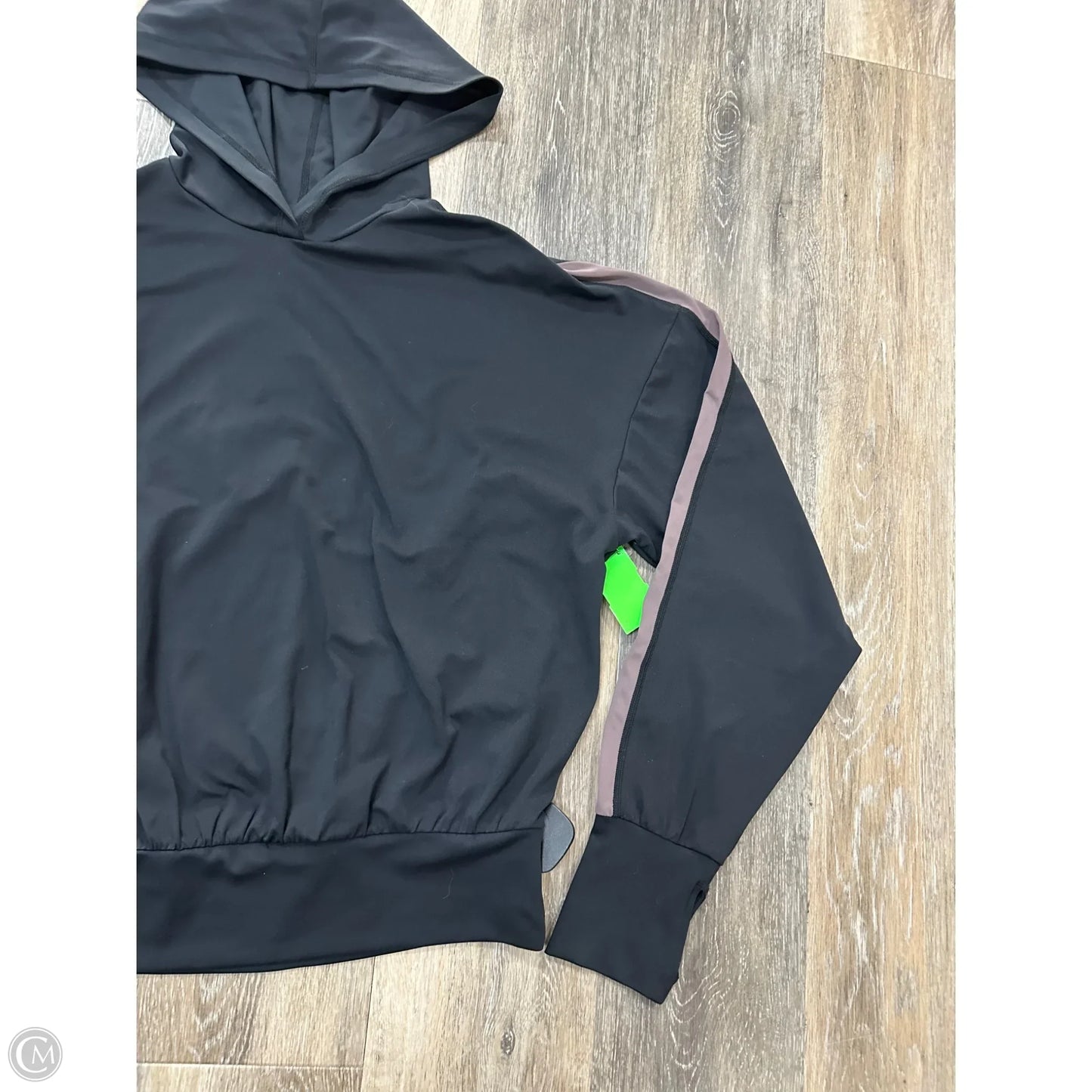 Athletic Top Long Sleeve Hoodie By Sweaty Betty In Black, Size: S