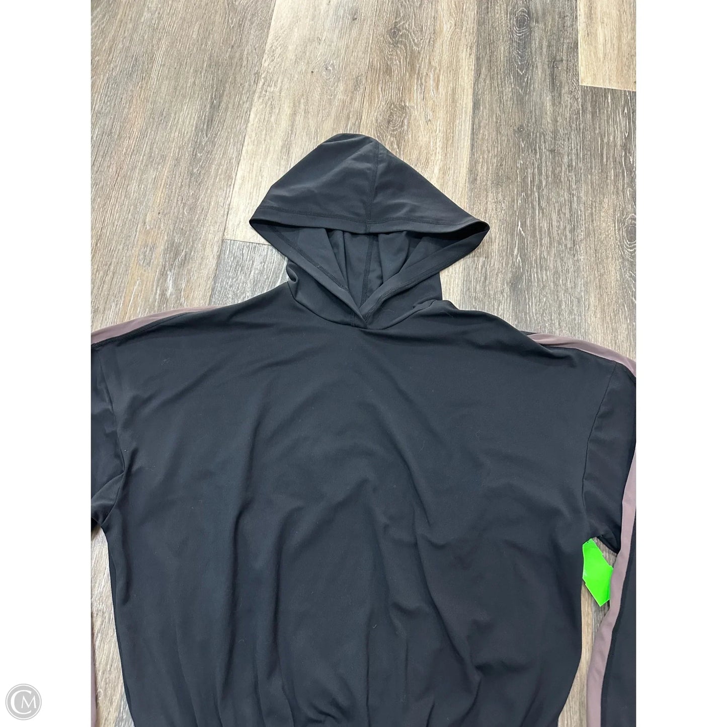 Athletic Top Long Sleeve Hoodie By Sweaty Betty In Black, Size: S