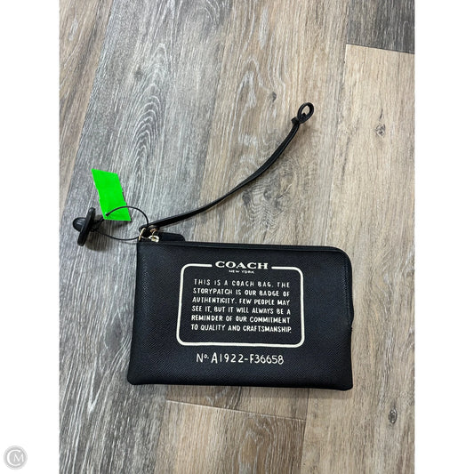 Clutch Designer By Coach, Size: Medium