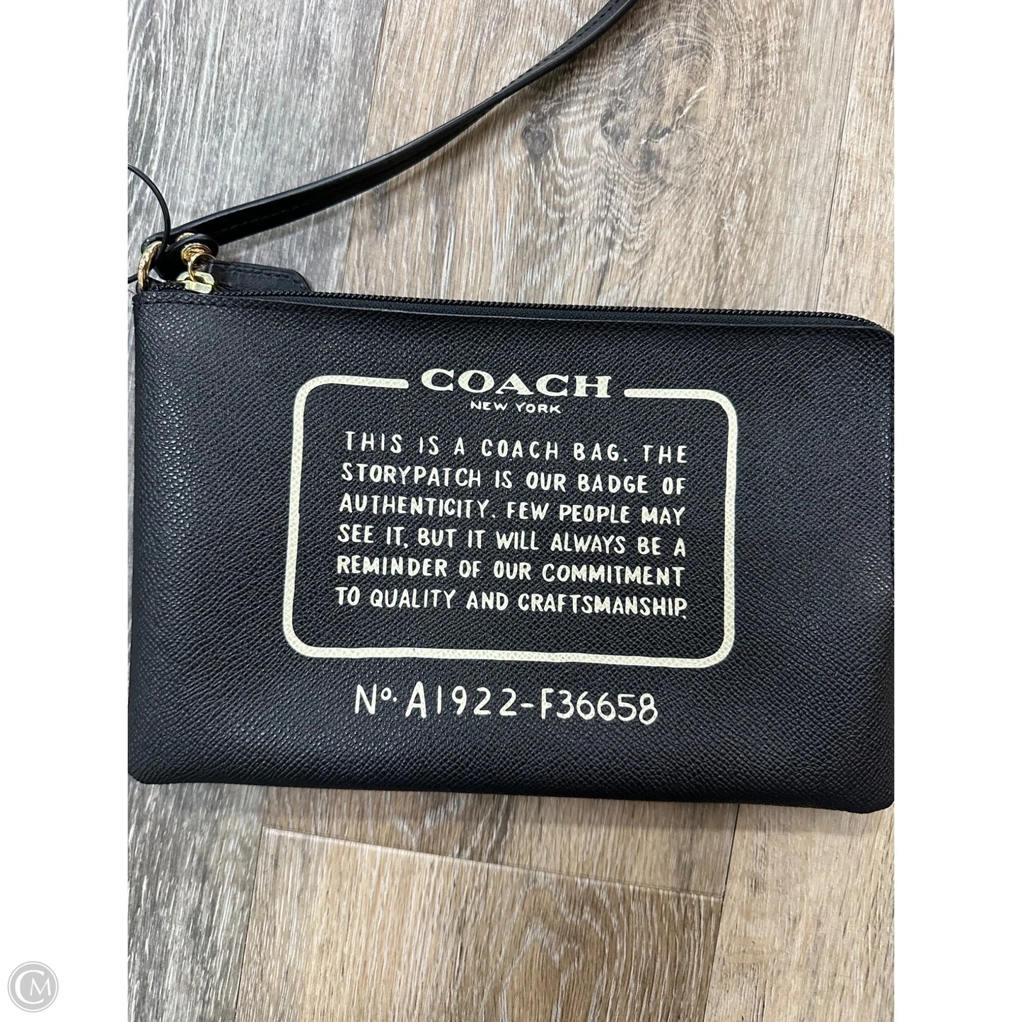 Clutch Designer By Coach, Size: Medium