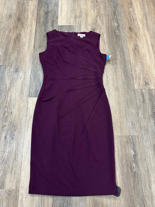 Dress Work By Calvin Klein In Purple, Size: 4