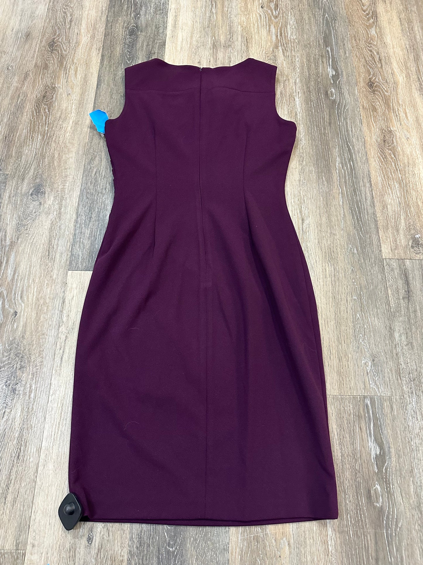 Dress Work By Calvin Klein In Purple, Size: 4