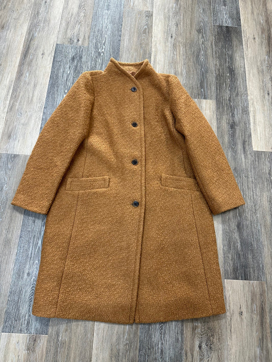 Coat Peacoat By J. Crew In Tan, Size: 16