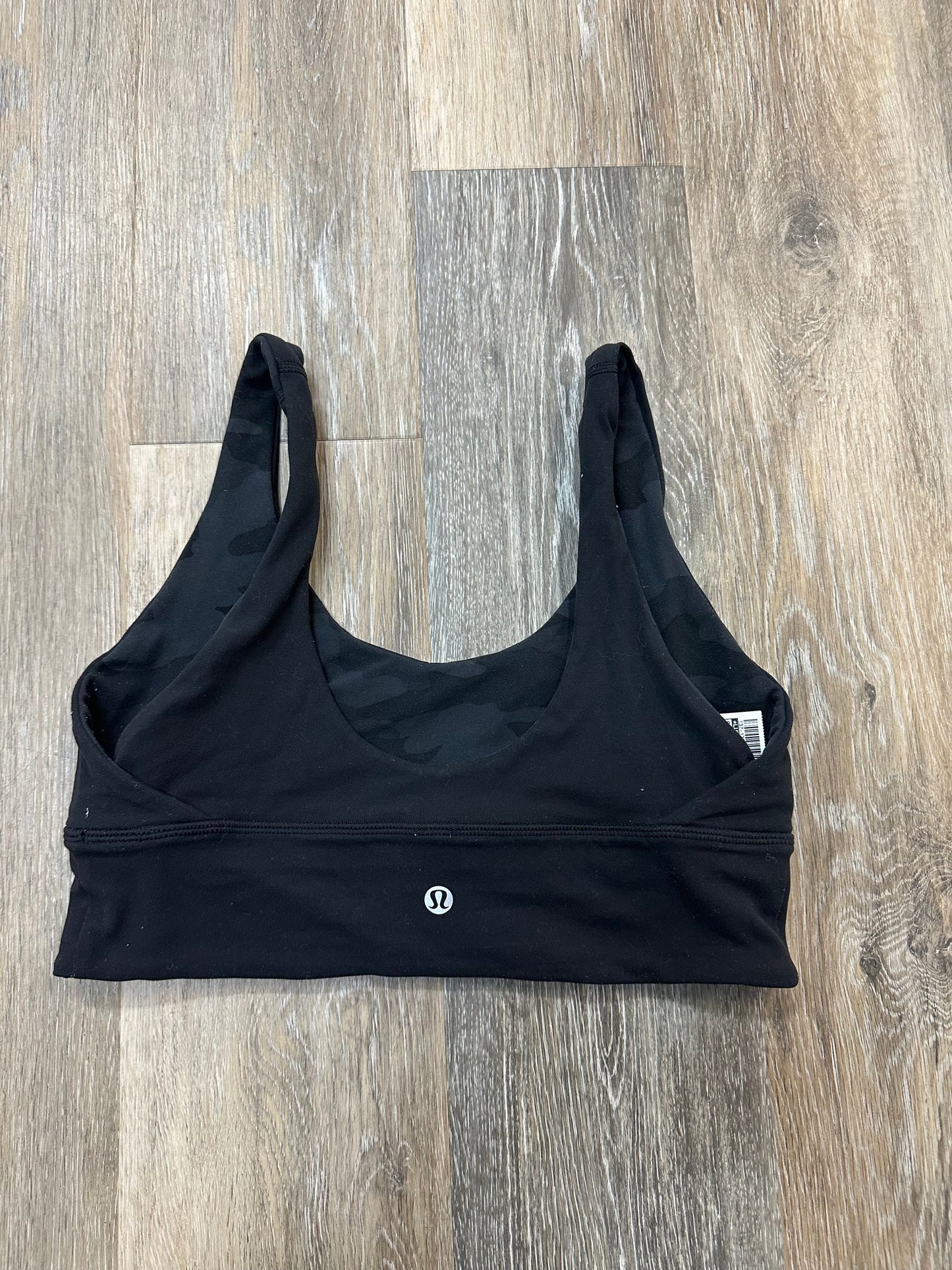 Athletic Bra By Lululemon In Black, Size: 8