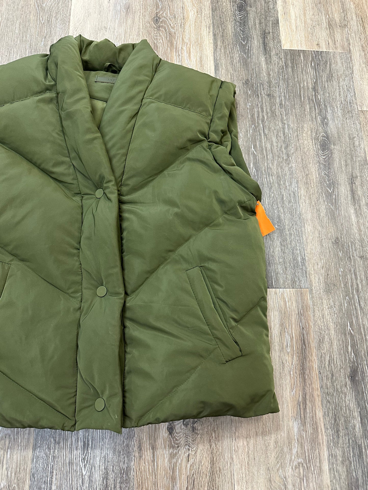 Vest Puffer & Quilted By Blanknyc In Green, Size: Xs