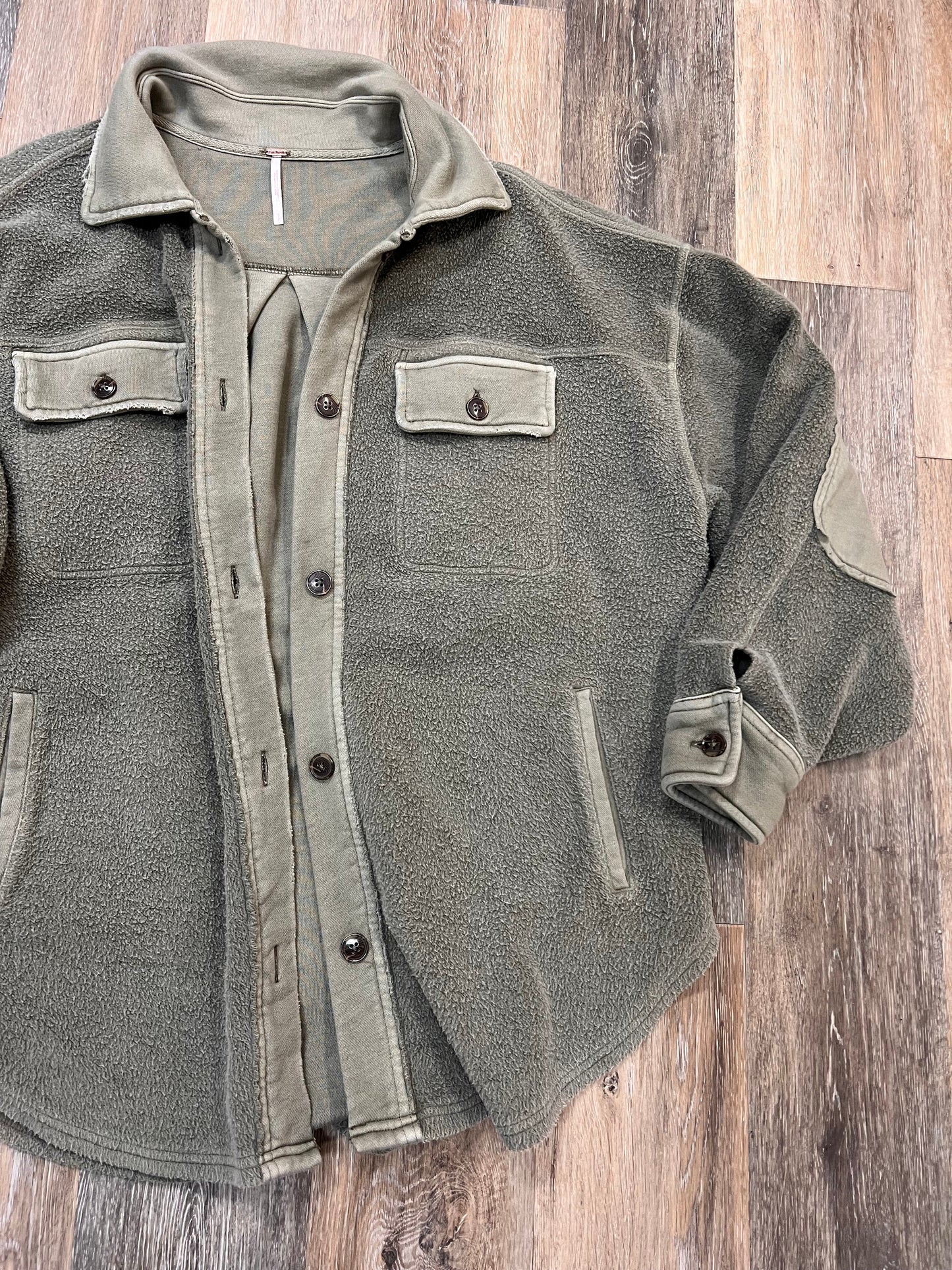 Jacket Other By Free People In Green, Size: S