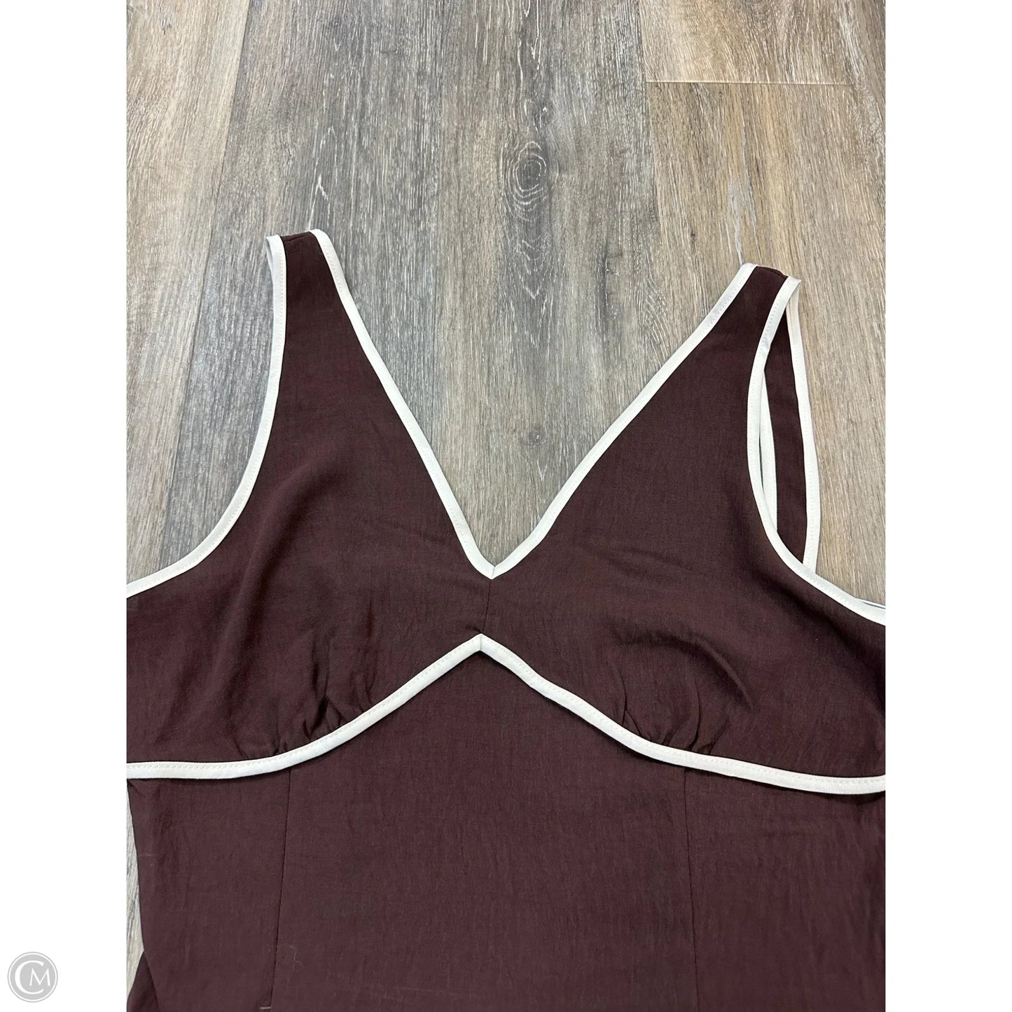 Top Sleeveless By Sienna Sky In Brown, Size: Xl