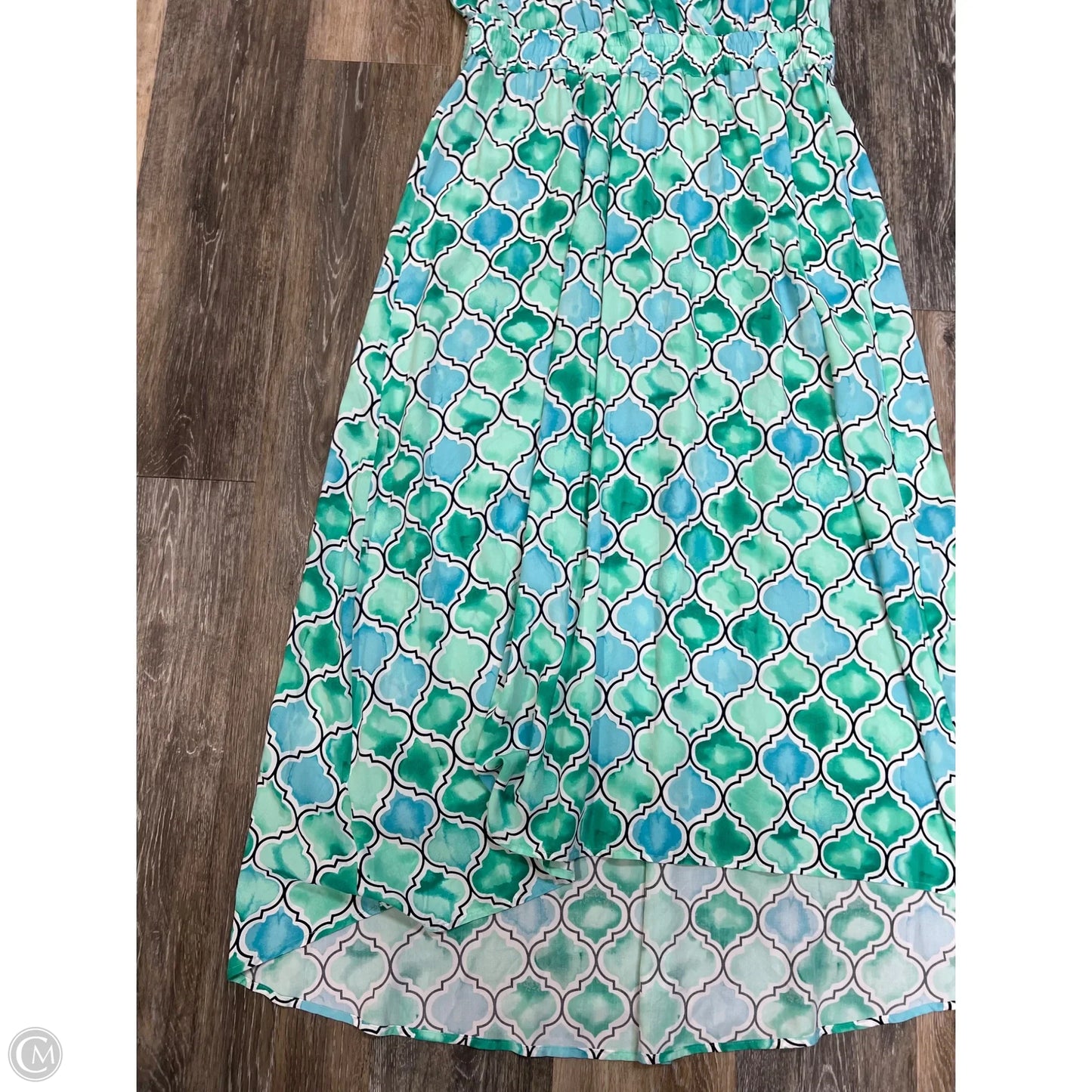 Dress Casual Maxi By Tommy Bahama In Green, Size: M