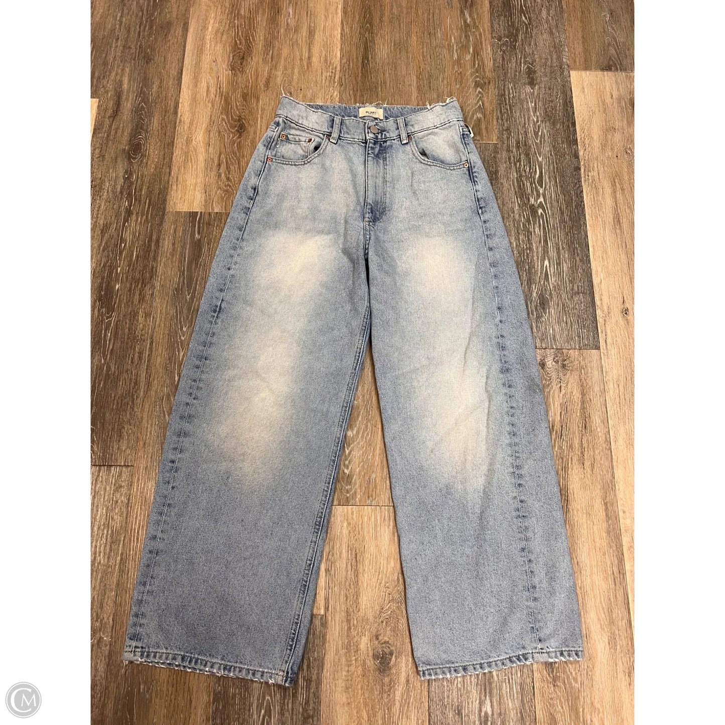 Jeans Wide Leg By Dl1961 In Blue Denim, Size: 1/25