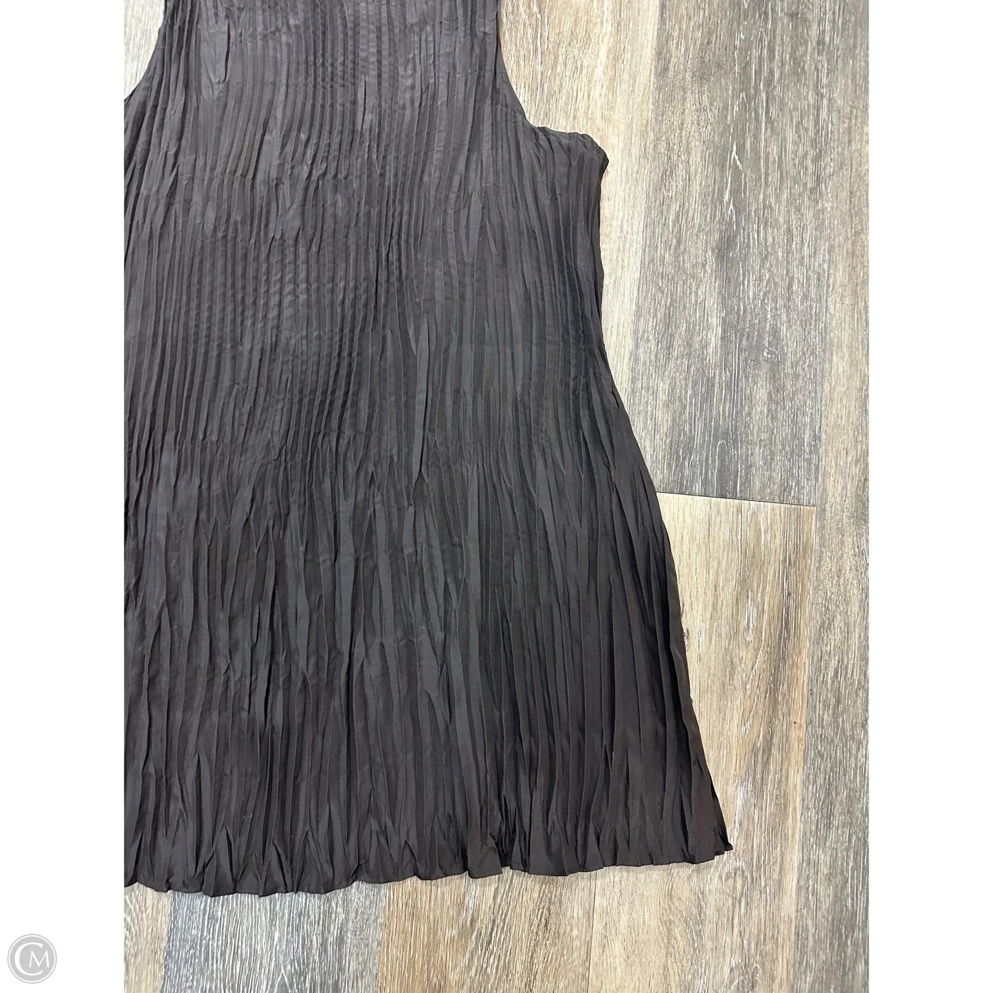 Top Sleeveless By Eileen Fisher In Brown, Size: L