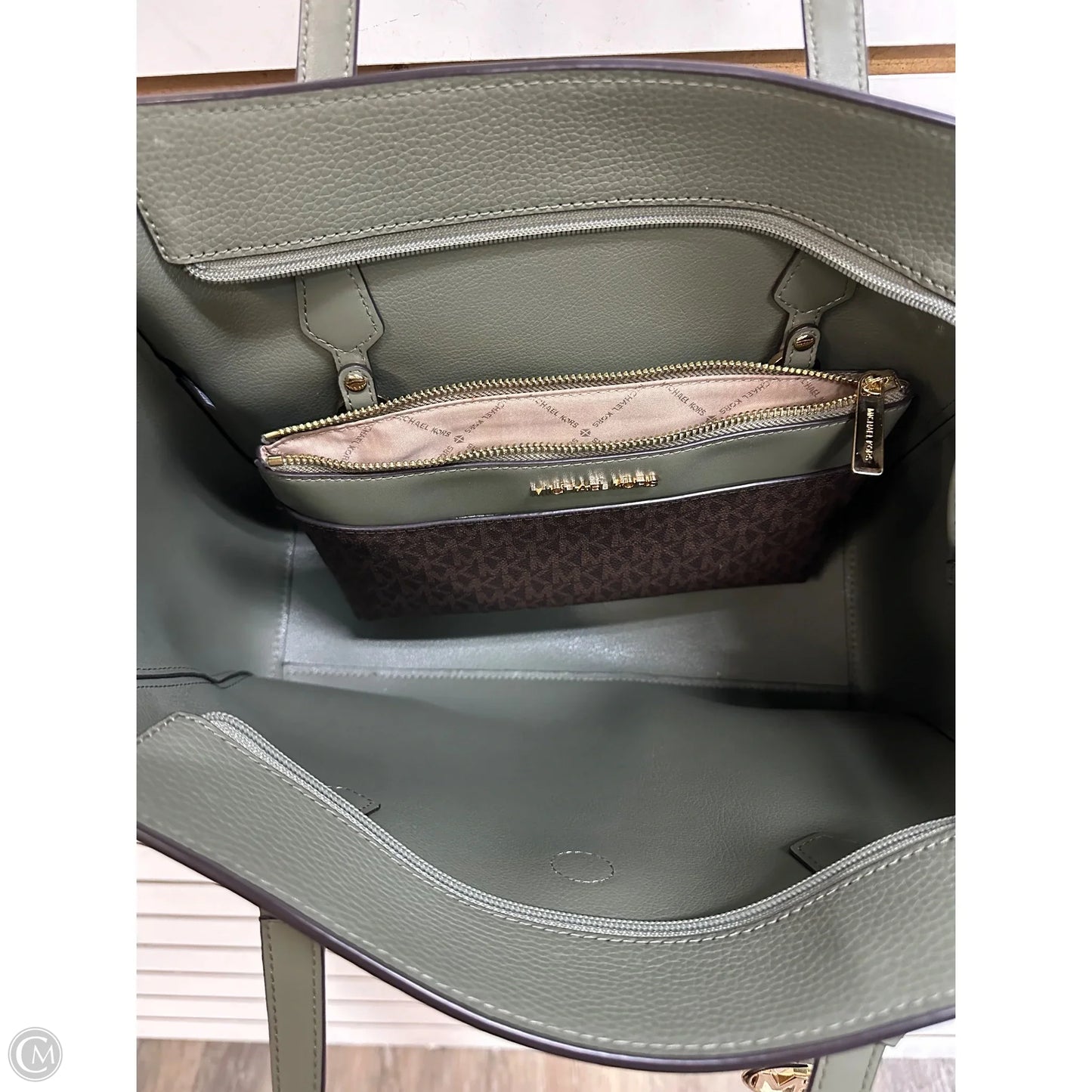 Tote Designer By Michael Kors, Size: Large