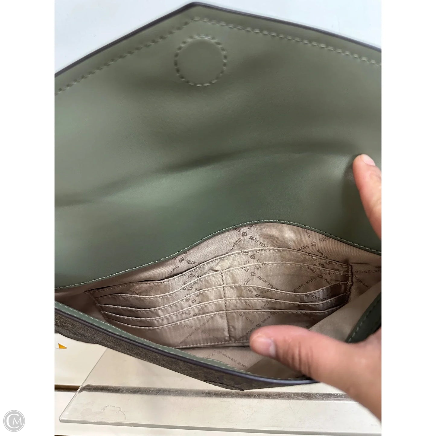 Clutch Designer By Michael Kors, Size: Medium