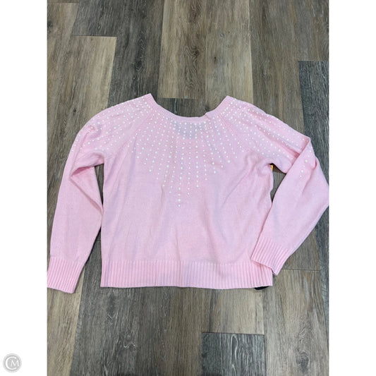 Sweater Designer By Lilly Pulitzer In Pink, Size: L