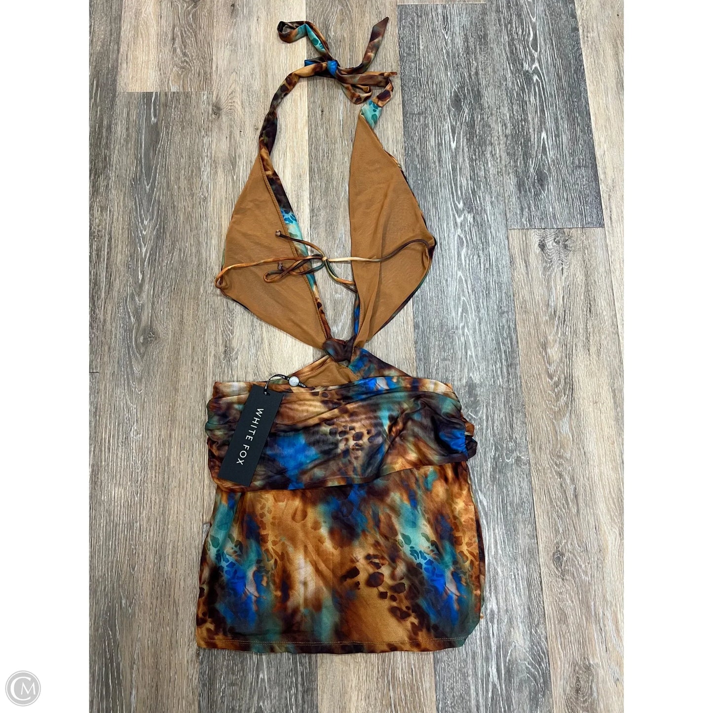 Dress Casual Short By White Fox In Brown, Size: M