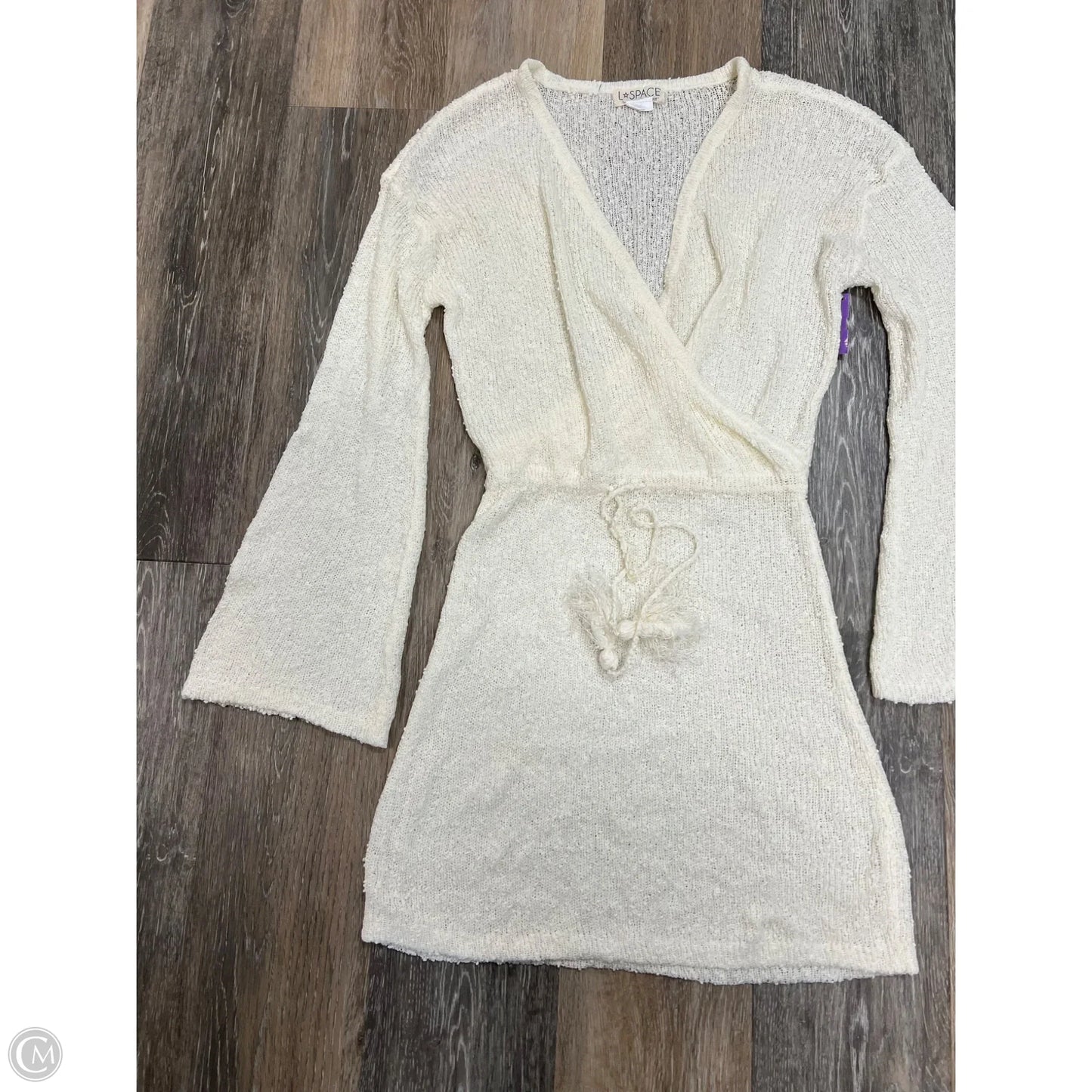 -Swimwear Cover-up By Lspace In Cream, Size: M