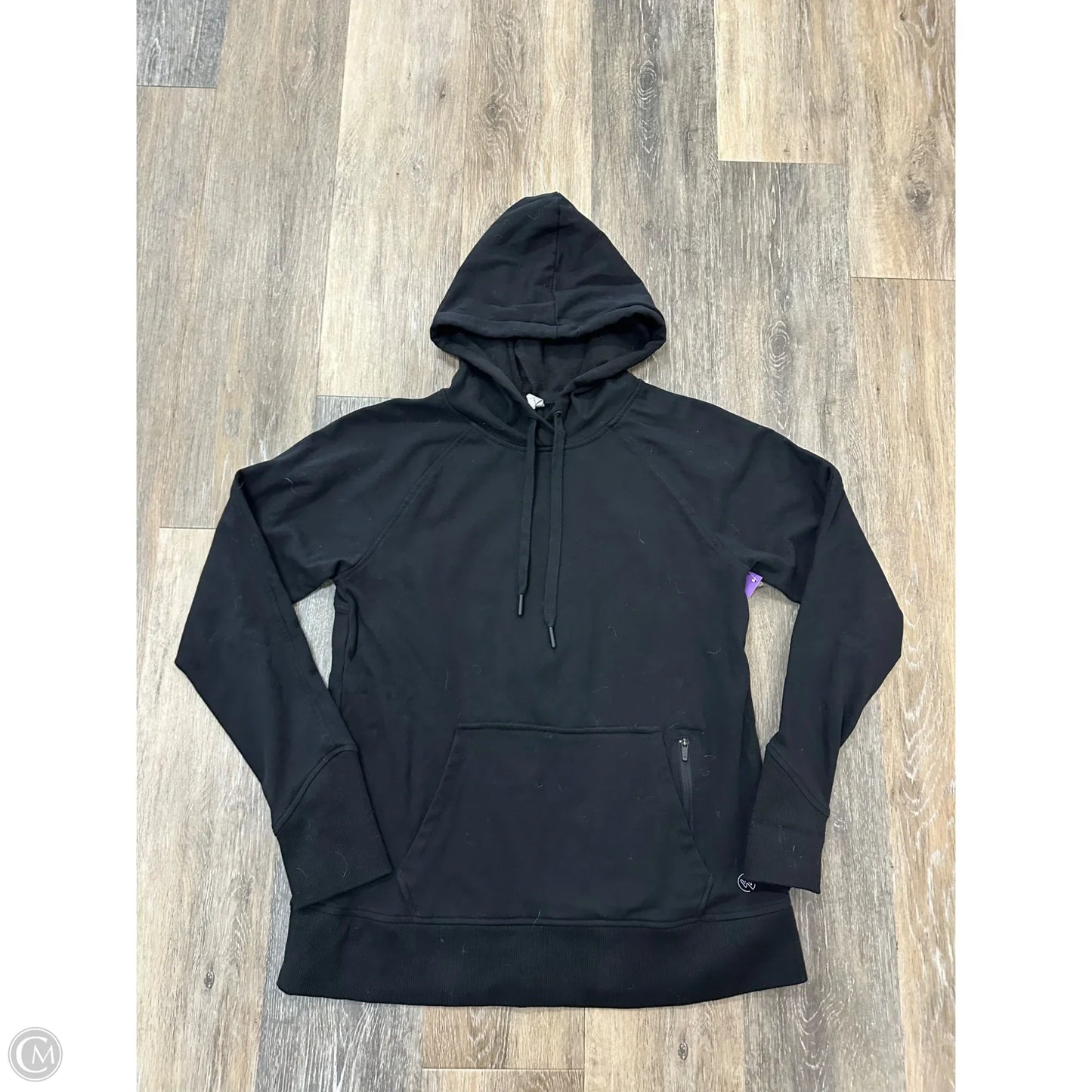 Sweatshirt Hoodie By We Wander In Black, Size: Xs