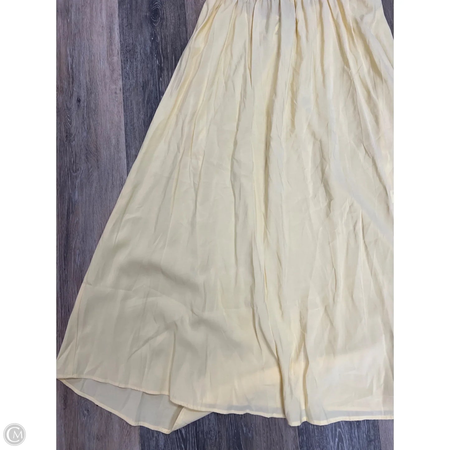 Dress Casual Maxi By Zara In Yellow, Size: M