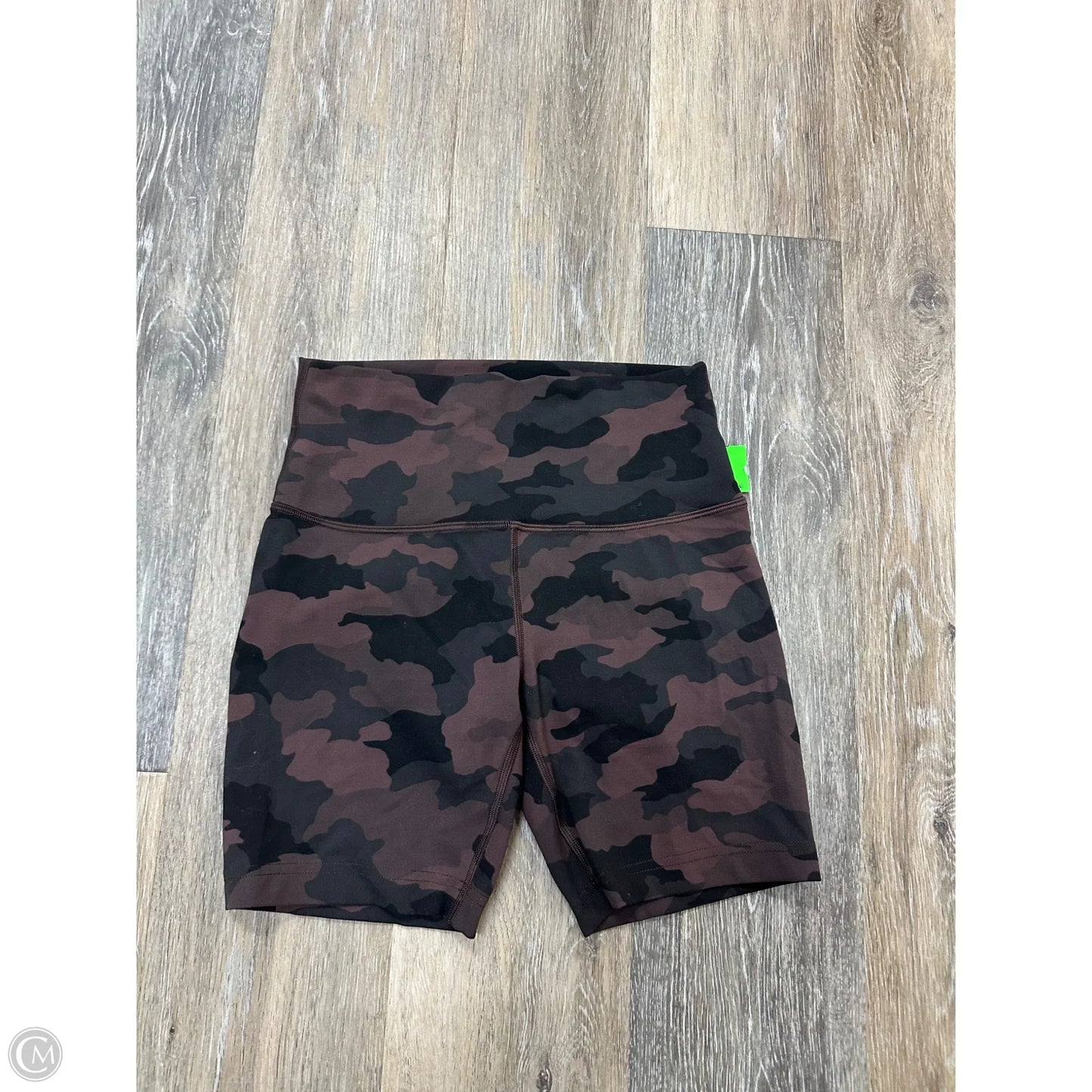 Athletic Shorts By Lululemon In Brown, Size: 6