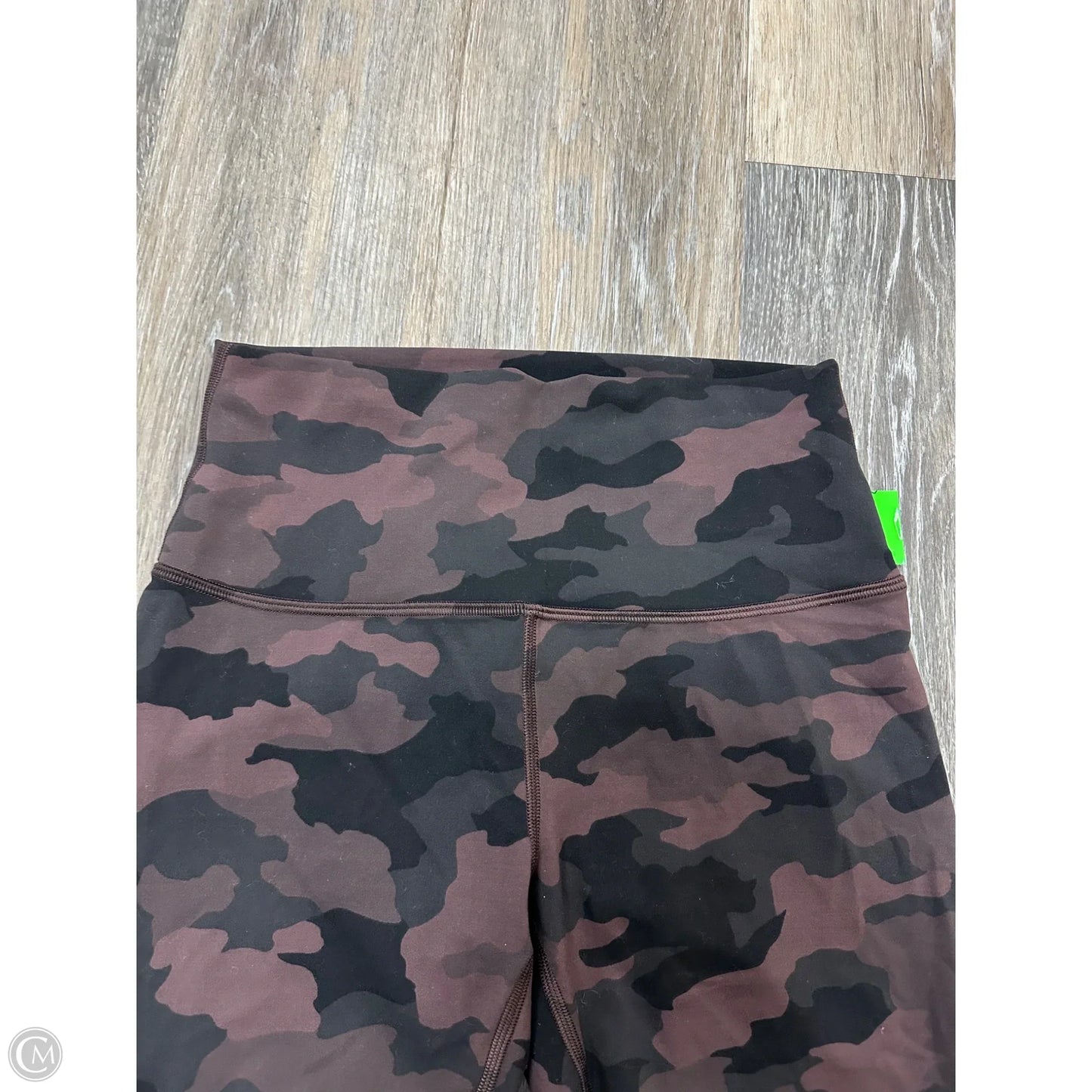 Athletic Shorts By Lululemon In Brown, Size: 6