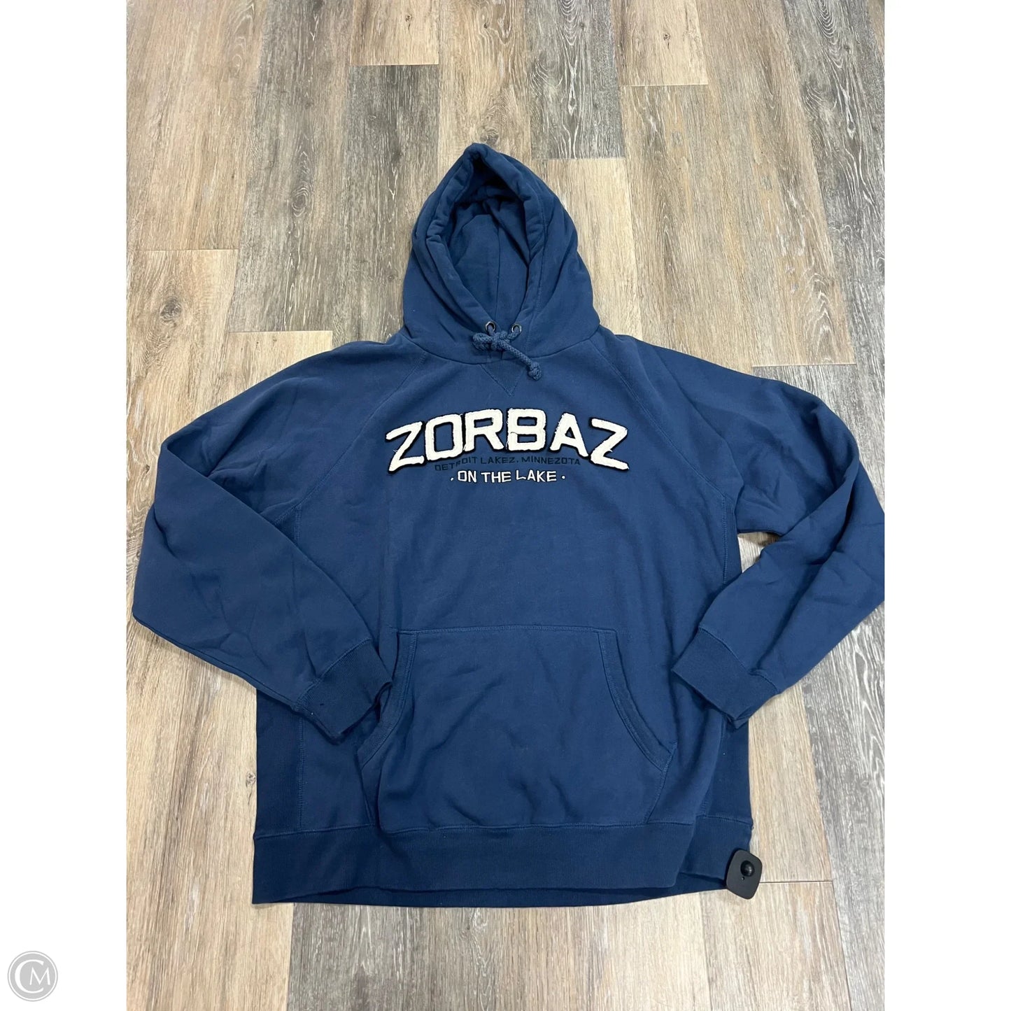 Sweatshirt Hoodie By Zorbaz In Blue, Size: Xxl
