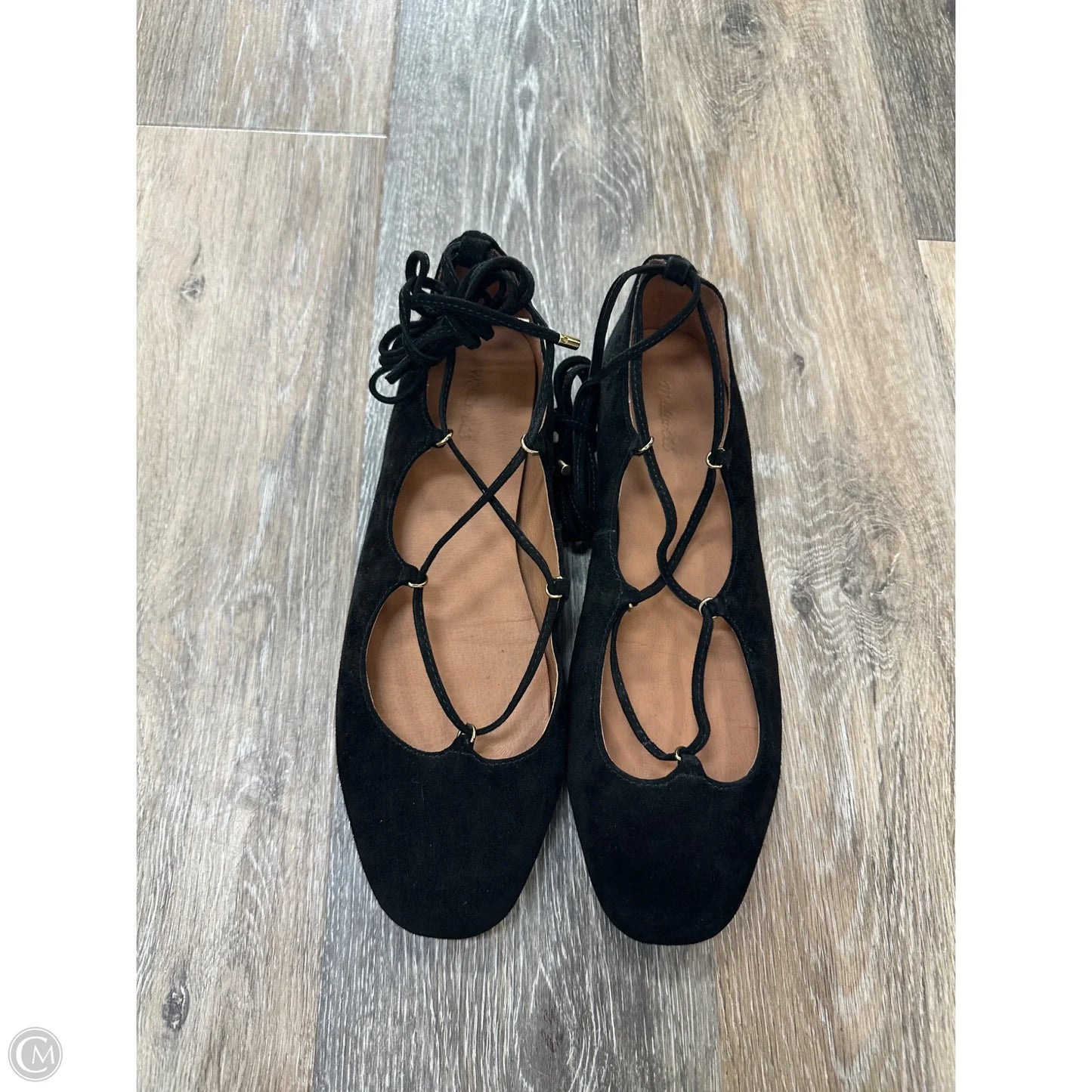 Shoes Flats By Madewell In Black, Size: 9.5