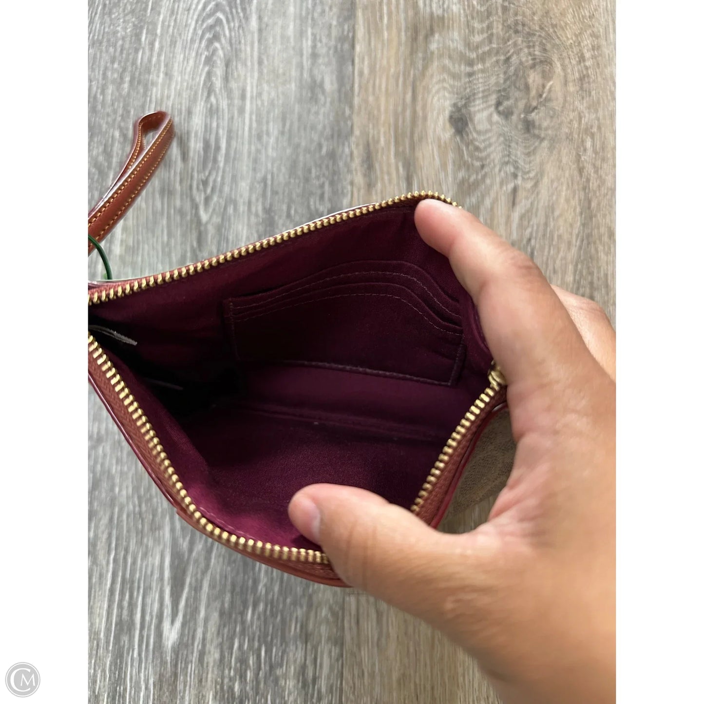 Wristlet Designer By Coach, Size: Medium