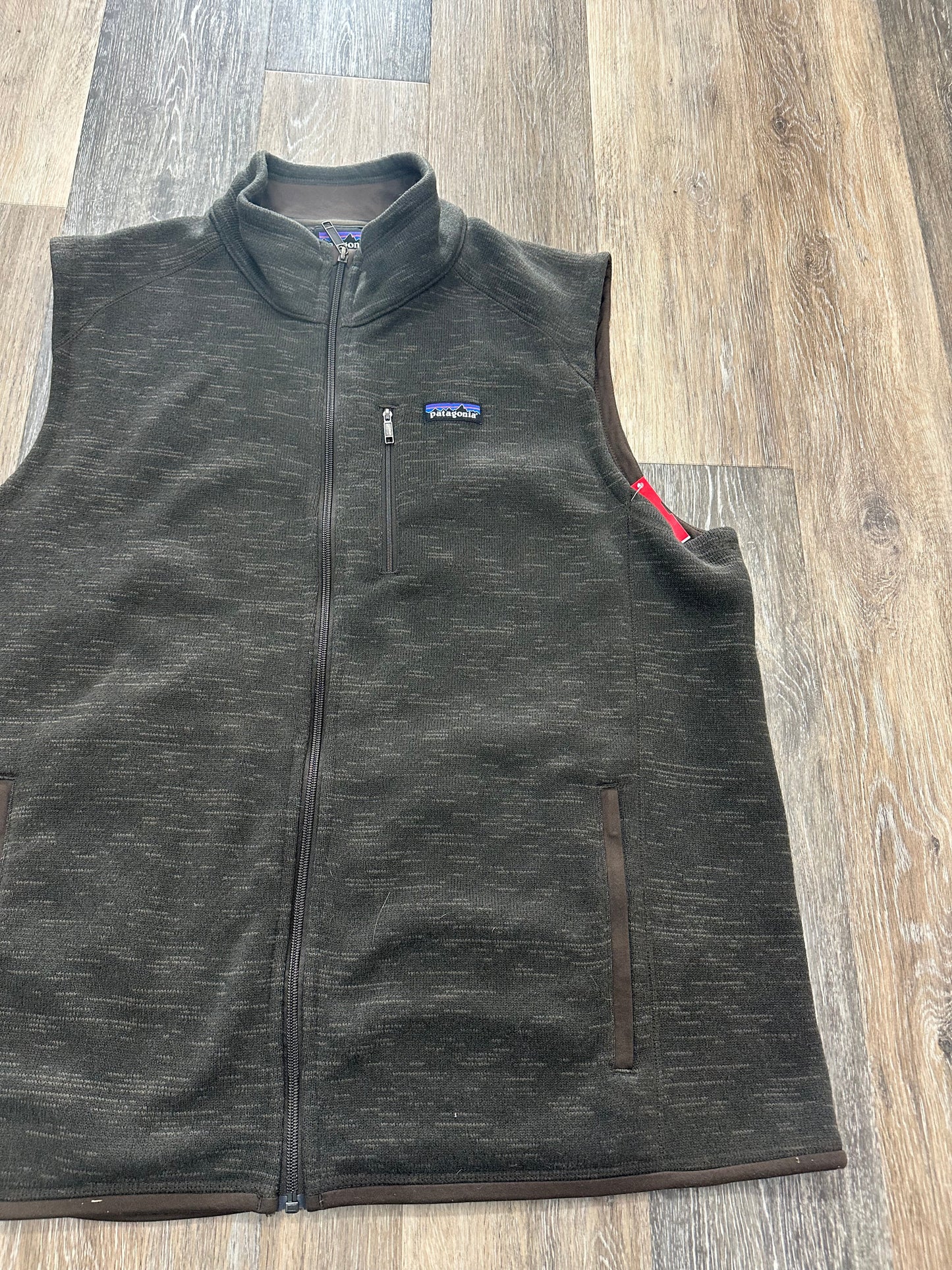 Brown Vest Fleece Patagonia, Men’s Size Xxl
